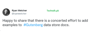 gutenberge data store docs update for examples by ryan welcher